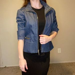 WHBM Soft Denim Jacket